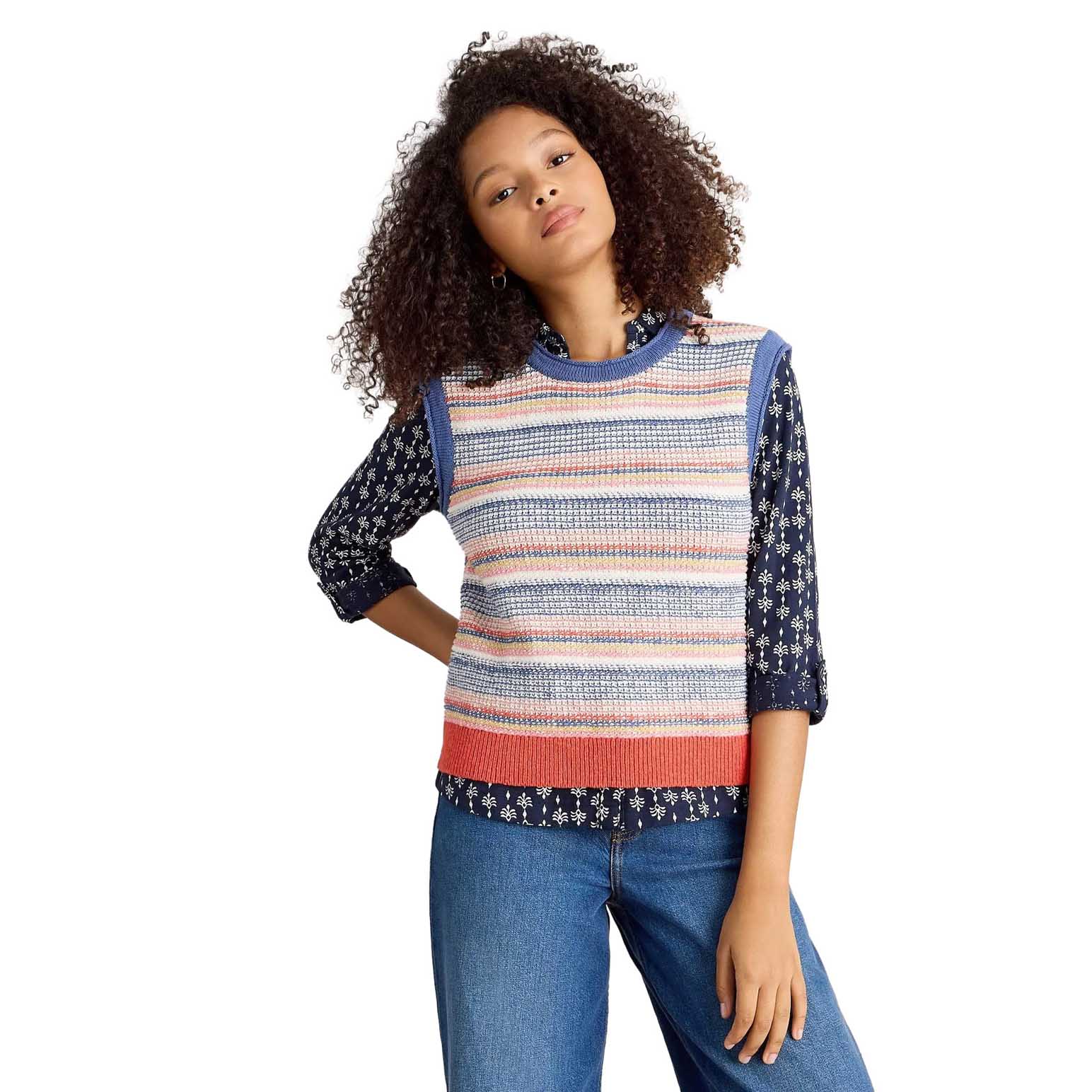 White Stuff Tara Texture Tank